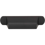 Top Knobs TK3360BLK Cressing 2 3/4" Center to Center Cup/Bin Pull Flat Black
