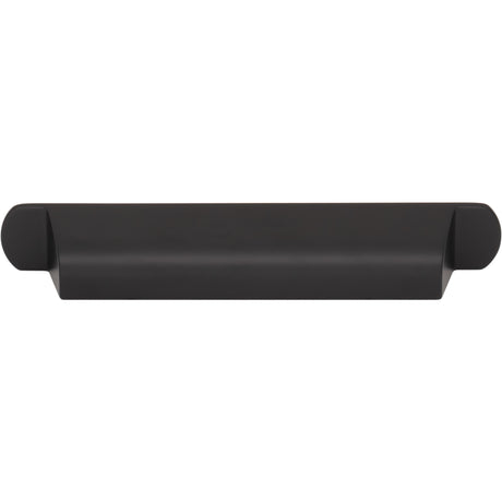 Top Knobs TK3362BLK Cressing 5 1/16" Center to Center Cup/Bin Pull Flat Black