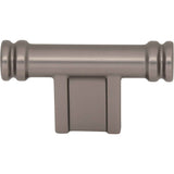 Top Knobs TK3380AG Newburn 2 1/4" Length Bar Knob Ash Gray