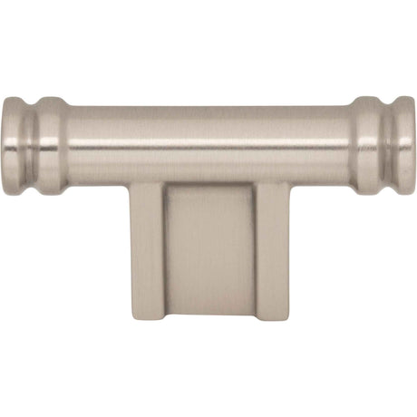 Top Knobs TK3380BSN Newburn 2 1/4" Length Bar Knob Brushed Satin Nickel