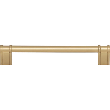 Top Knobs TK3384HB Newburn 6 5/16" Center to Center Bar Pull Honey Bronze