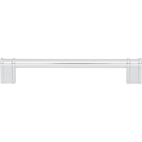Top Knobs TK3384PC Newburn 6 5/16" Center to Center Bar Pull Polished Chrome