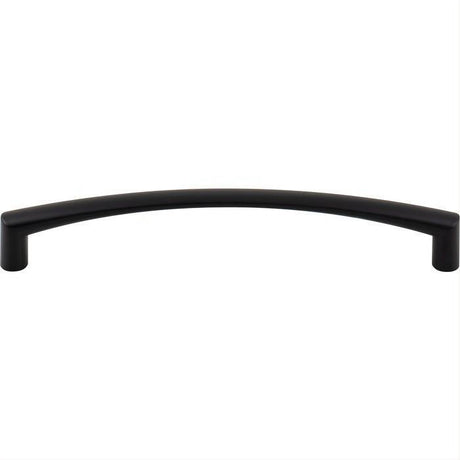 Top Knobs TK3391BLK Griggs 6 5/16" Center to Center Flat Black
