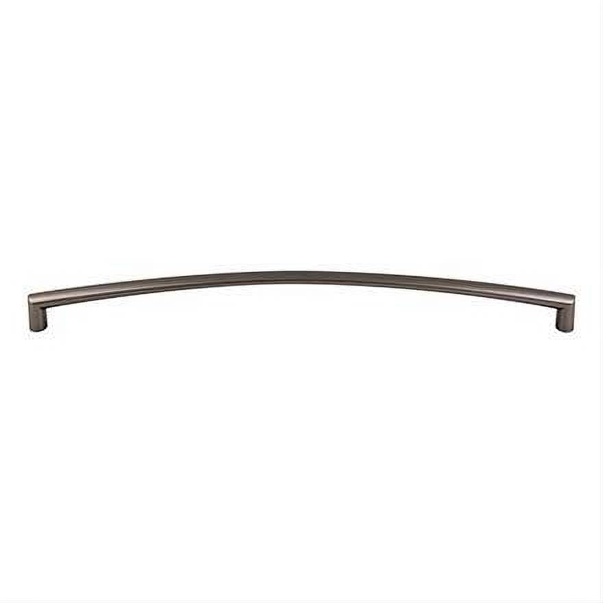 Top Knobs TK3394AG Griggs 12" Center to Center Ash Gray