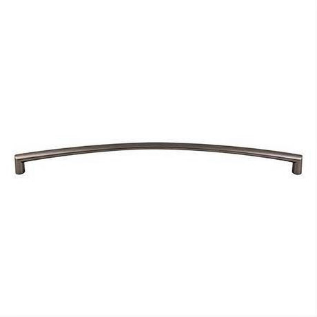 Top Knobs TK3394AG Griggs 12" Center to Center Ash Gray