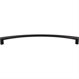 Top Knobs TK3395BLK Griggs 18" Center to Center Appliance Pull Flat Black