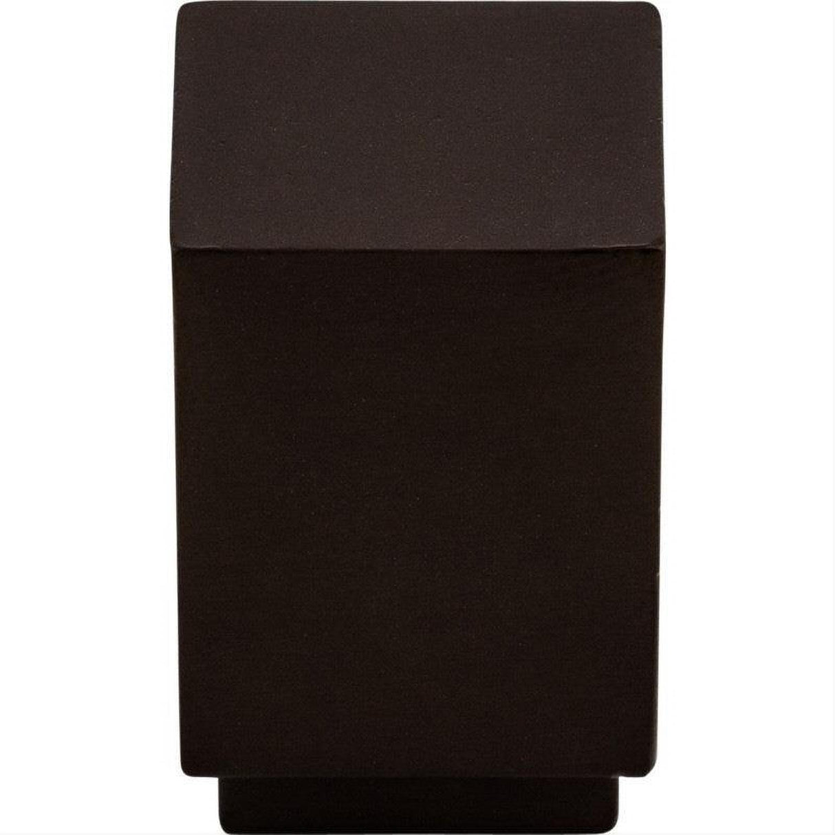 Top Knobs TK33ORB TK33 Linear 3/4" Length Square Cabinet Knob Oil Rubbed Bronze