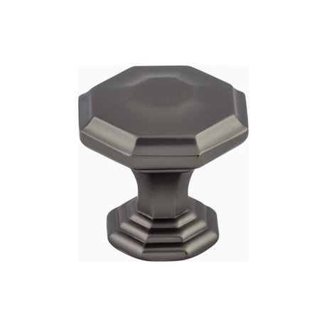 Top Knobs TK340AG Chalet 1 1/8" Diameter Round Knob Ash Gray