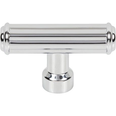 Top Knobs TK3401PC Pemberton 2 1/4" Length Bar Knob Polished Chrome