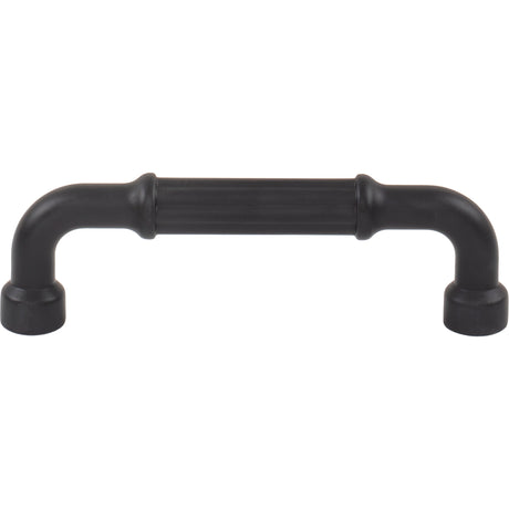 Top Knobs TK3402BLK Pemberton 3 3/4" Center to Center Bar Pull Flat Black