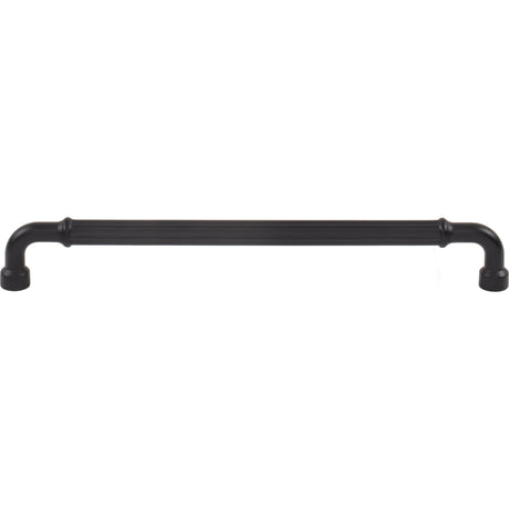 Top Knobs TK3406BLK Pemberton 8 13/16" Center to Center Bar Pull Flat Black
