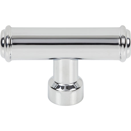 Top Knobs TK3412PC Lavington 2 1/4" Length Bar Knob Polished Chrome