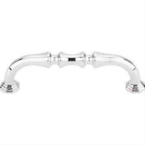 Top Knobs TK341PN TK341 Chalet Cabinet Pull 3-3/4" Center to Center Polished Nickel