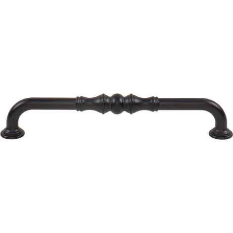 Top Knobs TK3434BLK Bayridge 7 9/16" Center to Center Bar Pull Flat Black
