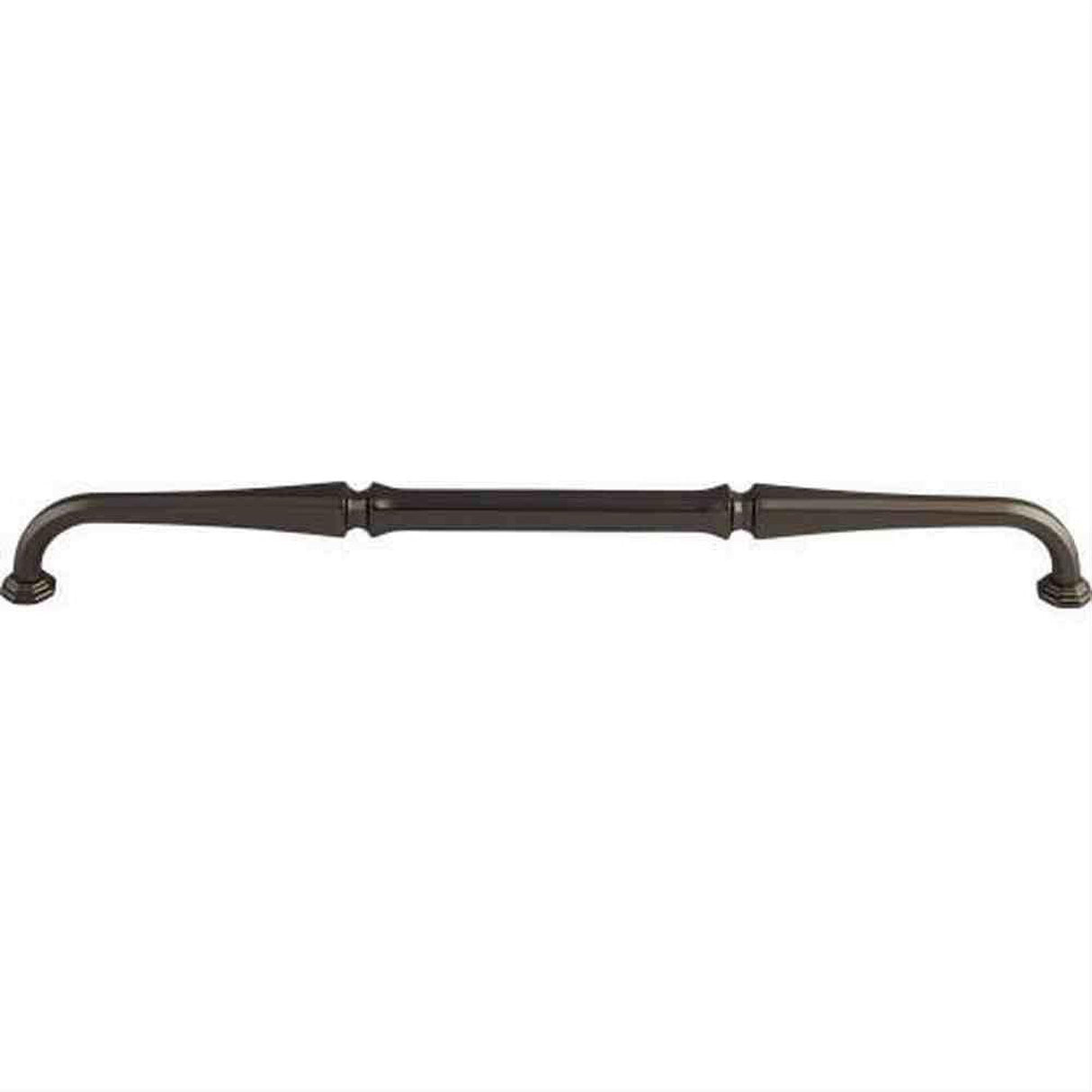 Top Knobs TK345AG TK345 Chalet Cabinet Pull 12" Center to Center Ash Gray
