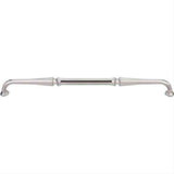 Top Knobs TK345BSN TK345 Chalet Cabinet Pull 12" Center to Center Brushed Satin Nickel