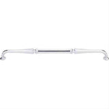 Top Knobs TK345PC TK345 Chalet Cabinet Pull 12" Center to Center Polished Chrome