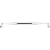 Top Knobs TK345PN TK345 Chalet Cabinet Pull 12" Center to Center Polished Nickel