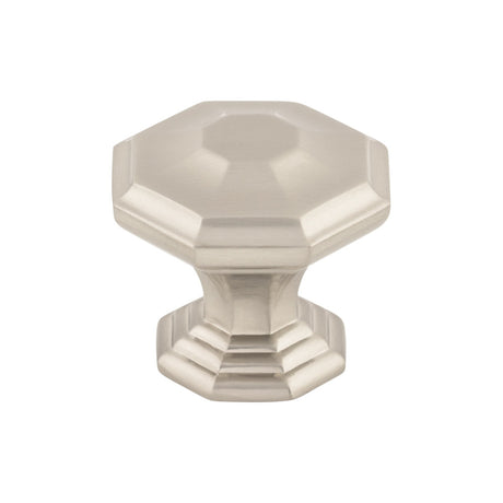 Top Knobs TK348BSN Chalet 1 1/2" Diameter Round Knob Brushed Satin Nickel