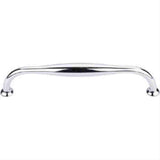 Top Knobs TK383PC TK383 Shrewsbury D-Pull 7-1/2" Center to Center Polished Chrome