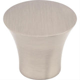 Top Knobs TK385BSN TK385 Shrewsbury 1 5/16" Diameter Mushroom Cabinet Knob Brushed Satin Nickel