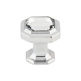 Top Knobs TK390 Crystal Emerald 1-1/8" Cabinet Knob