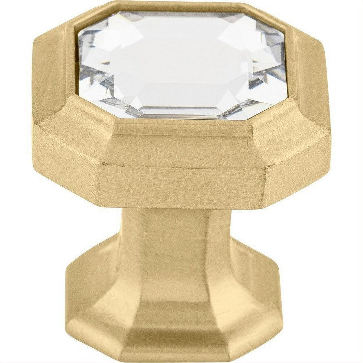 Top Knobs TK390HB TK390 Crystal Emerald 1-1/8" Cabinet Knob Honey Bronze