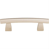 Top Knobs TK3PN TK3 Arched 3" Center to Center Arched Cabinet Pull Polished Nickel