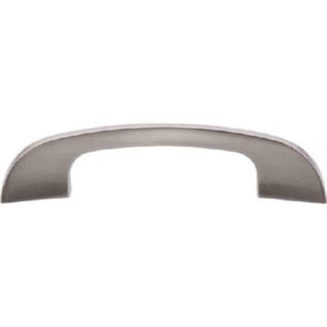 Top Knobs TK41BSN TK41 Curved Tidal Cabinet Pull 4" Center to Center Brushed Satin Nickel