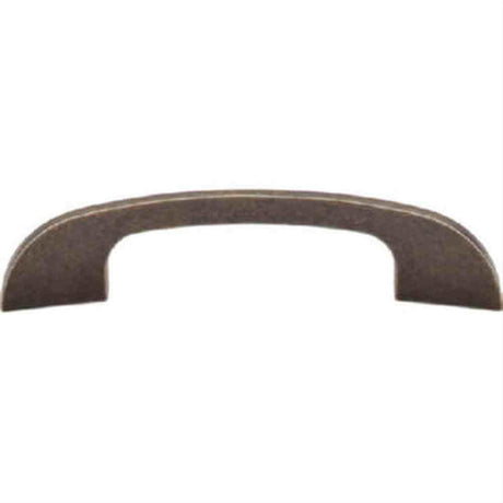 Top Knobs TK41GBZ TK41 Curved Tidal Cabinet Pull 4" Center to Center German Bronze
