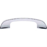 Top Knobs TK41PC TK41 Curved Tidal Cabinet Pull 4" Center to Center Polished Chrome