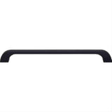 Top Knobs TK47BLK TK47 Neo Cabinet Pull / Appliance Pull 12" Center to Center Flat Black