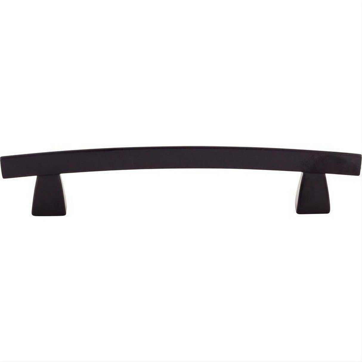 Top Knobs TK4BLK TK4 Arched 5" Center to Center Arched Cabinet Pull Flat Black