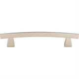 Top Knobs TK4BSN TK4 Arched 5" Center to Center Arched Cabinet Pull Brushed Satin Nickel