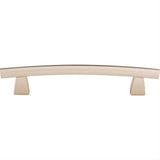 Top Knobs TK4PN TK4 Arched 5" Center to Center Arched Cabinet Pull Polished Nickel