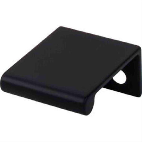 Top Knobs TK500BLK TK500 Europa Tab Cabinet Pull 1-1/4" Flat Black