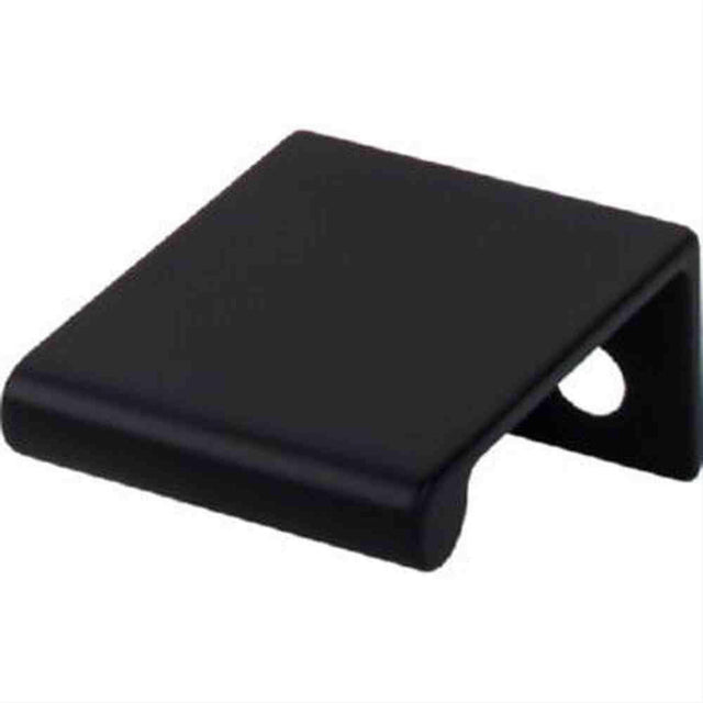 Top Knobs TK500BLK TK500 Europa Tab Cabinet Pull 1-1/4" Flat Black