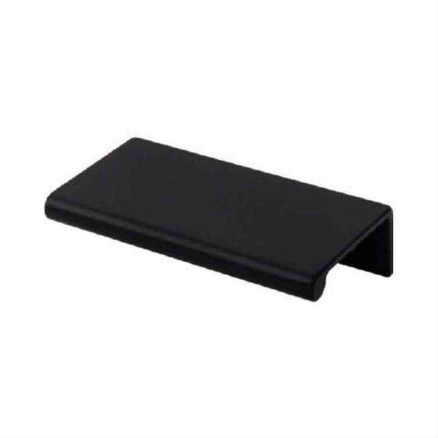 Top Knobs TK501BLK TK501 Europa Tab Cabinet Pull 3" Flat Black