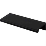 Top Knobs TK502BLK TK502 Europa Tab Cabinet Pull 4" Flat Black