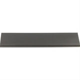 Top Knobs TK503AG TK503 Europa 5" Center to Center Finger Pull Ash Gray