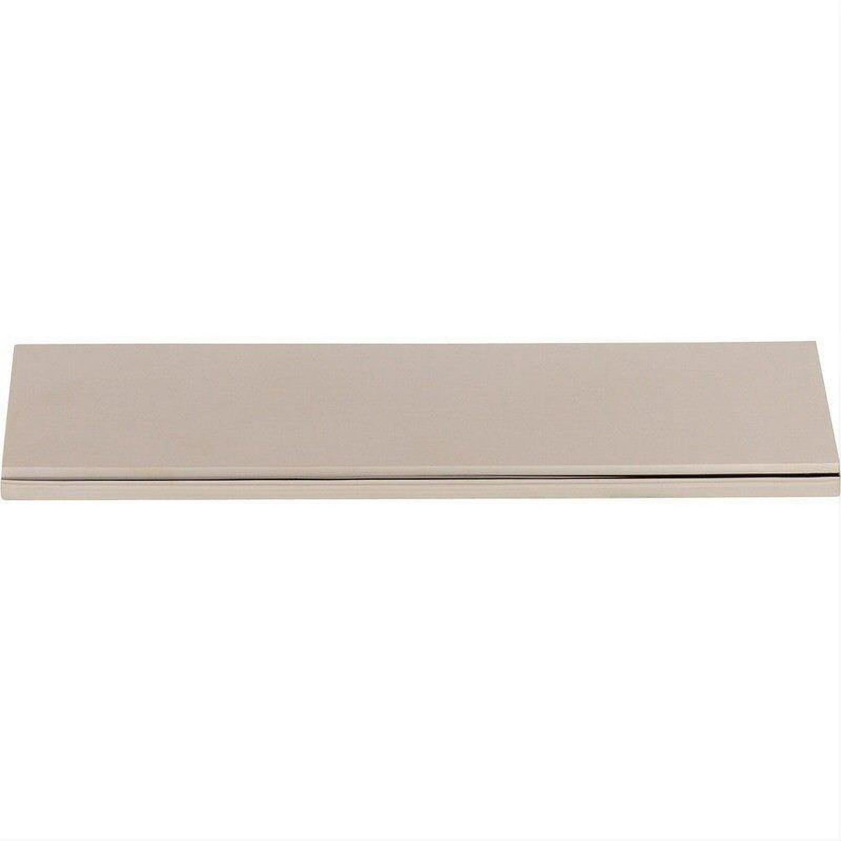 Top Knobs TK503PN TK503 Europa 5" Center to Center Finger Pull Polished Nickel