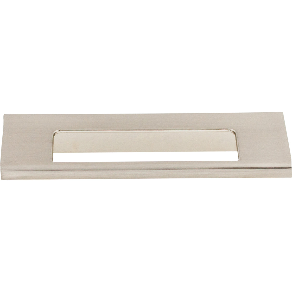 Top Knobs TK520 Europa Cut Out Tab Cabinet Pull 3-3/4" Center to Center