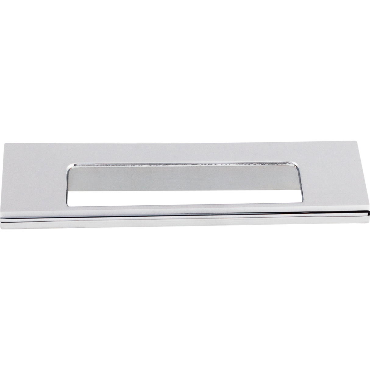 Top Knobs TK520 Europa Cut Out Tab Cabinet Pull 3-3/4" Center to Center