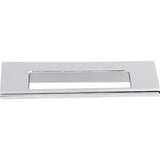 Top Knobs TK520 Europa Cut Out Tab Cabinet Pull 3-3/4" Center to Center