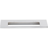 Top Knobs TK521 Europa Cut Out Tab Cabinet Pull 5" Center to Center