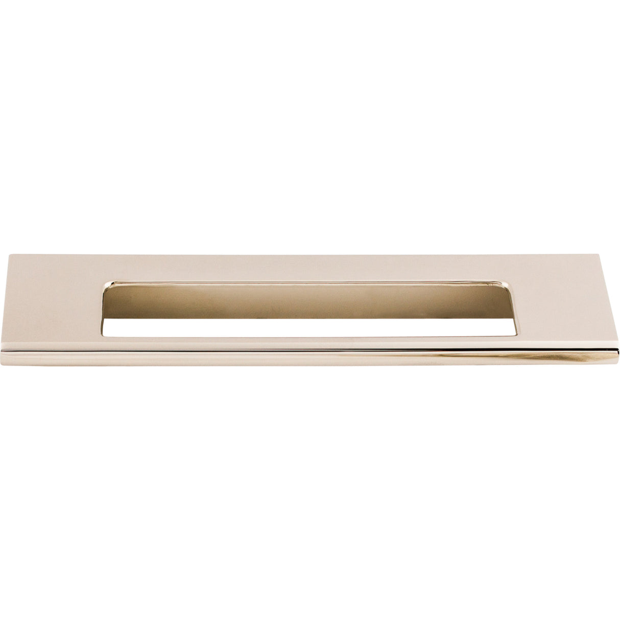 Top Knobs TK521 Europa Cut Out Tab Cabinet Pull 5" Center to Center