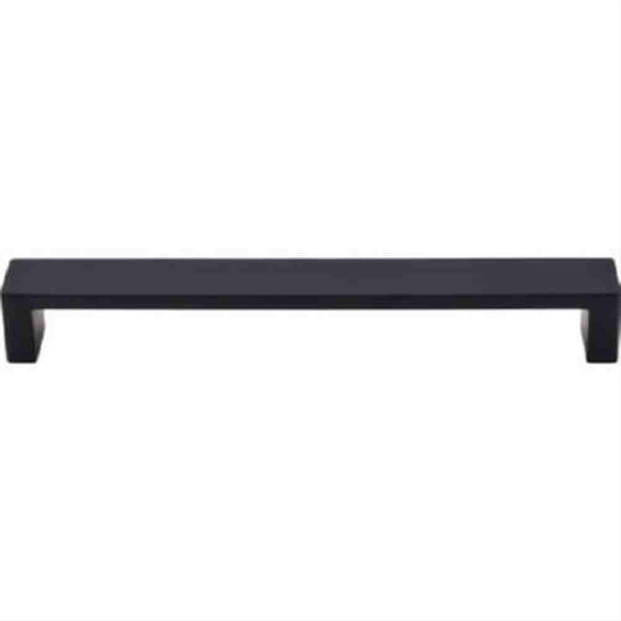 Top Knobs TK52BLK TK52 Thumb Cabinet Knob 3/4" Flat Black