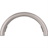 Top Knobs TK53BSN TK53 Half Circle Open Cabinet Pull 3-1/2" Center to Center Brushed Satin Nickel