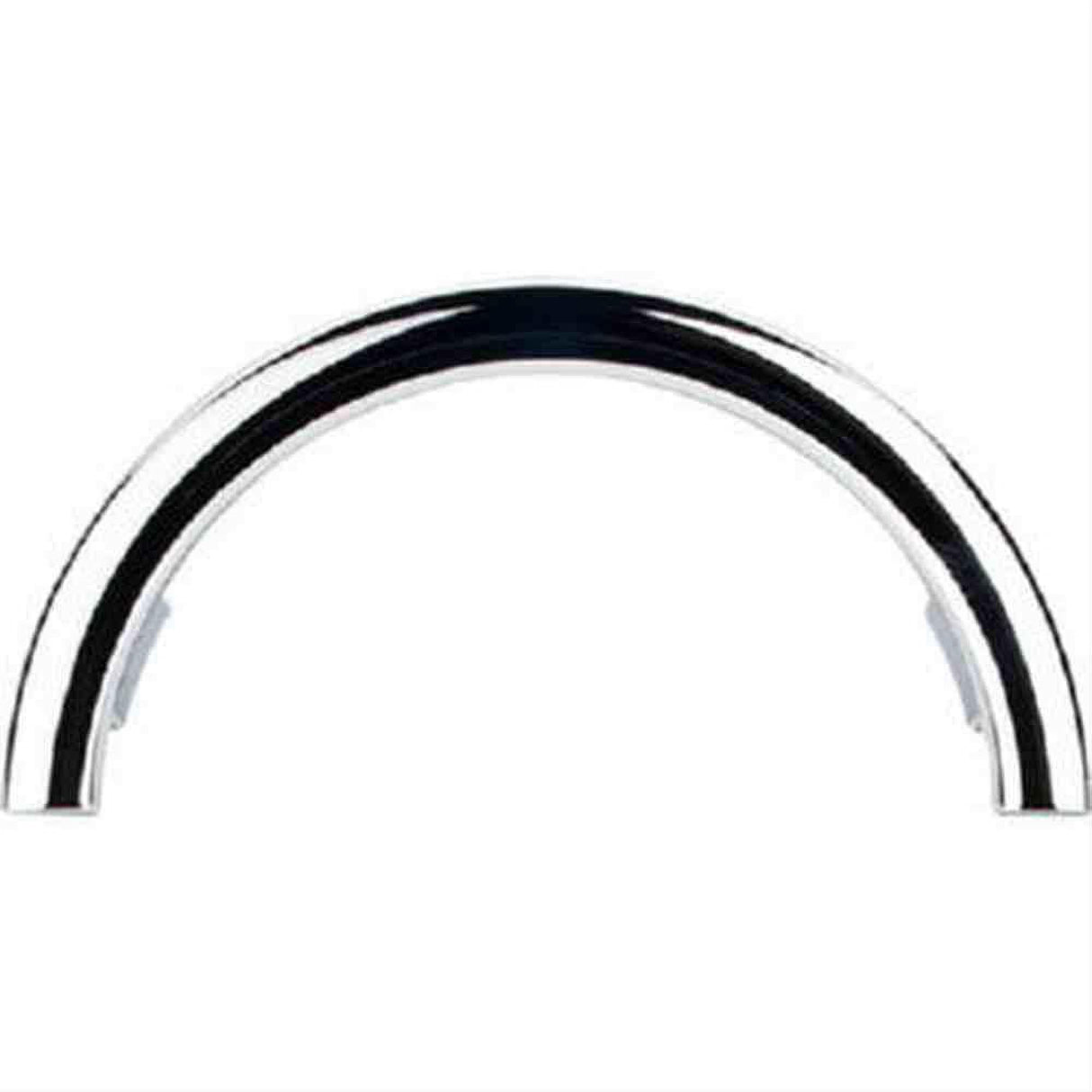 Top Knobs TK53PC TK53 Half Circle Open Cabinet Pull 3-1/2" Center to Center Polished Chrome