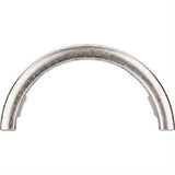 Top Knobs TK53PTA TK53 Half Circle Open Cabinet Pull 3-1/2" Center to Center Pewter Antique